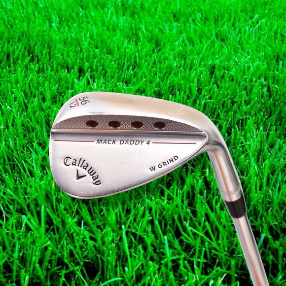 RH CALLAWAY MACK DADDY 4 TOUR WEDGE 56*/12 STIFF DYNGOLD 115 35" S200 RIGHT HAND - Picture 1 of 12